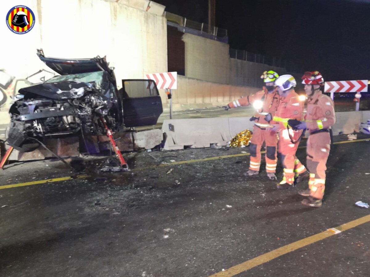 accidente mortal en la N-220 en Manises
